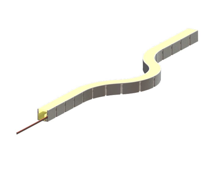 NF2020S O LED linear flex&iacute;vel